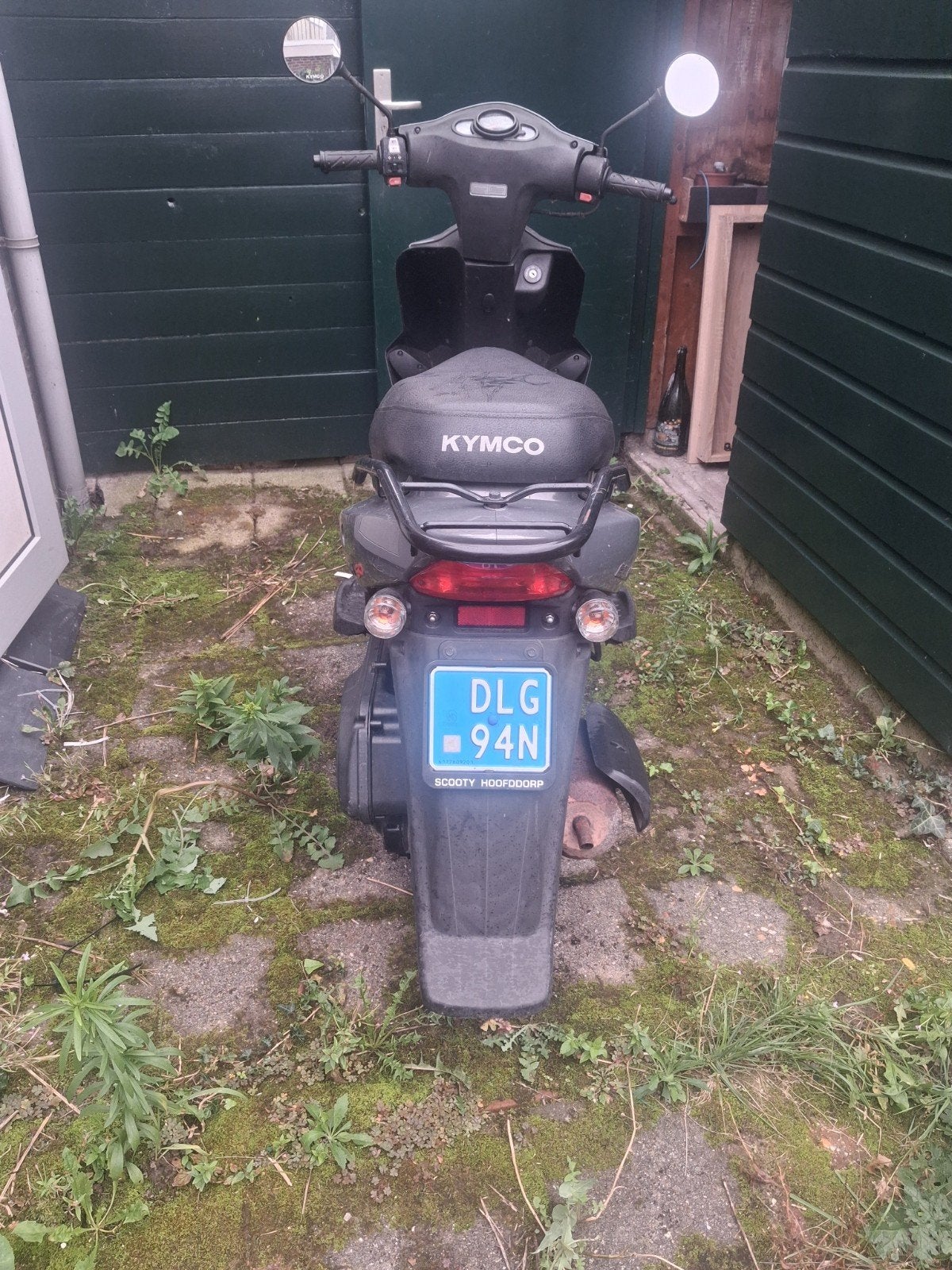 Kymco Agility 50 scooter - Grijs, Fietsen en Brommers, Ophalen, Gebruikt, Maximaal 25 km/u, Agility