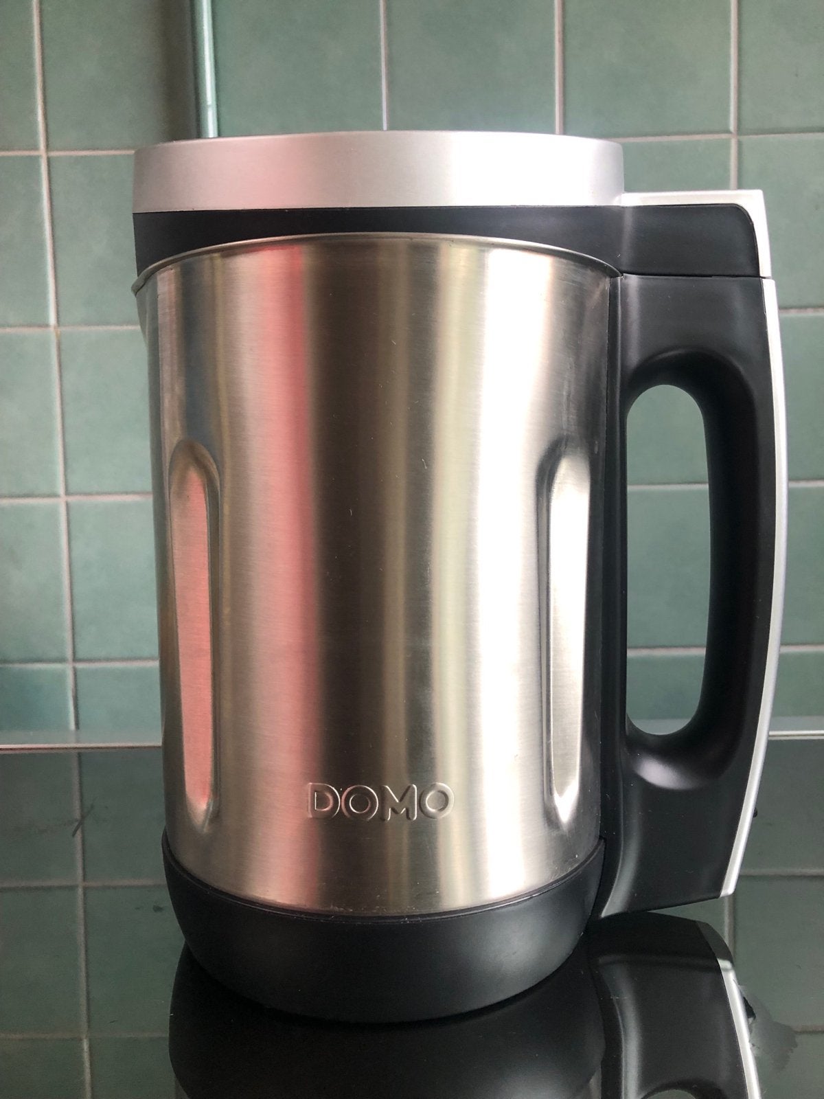 Domo SOEP- &  MELKMAKER DO716BL - Roestvrij staal - z.g.an., Witgoed en Apparatuur, 2 tot 3 liter, Ophalen of Verzenden, Zo goed als nieuw