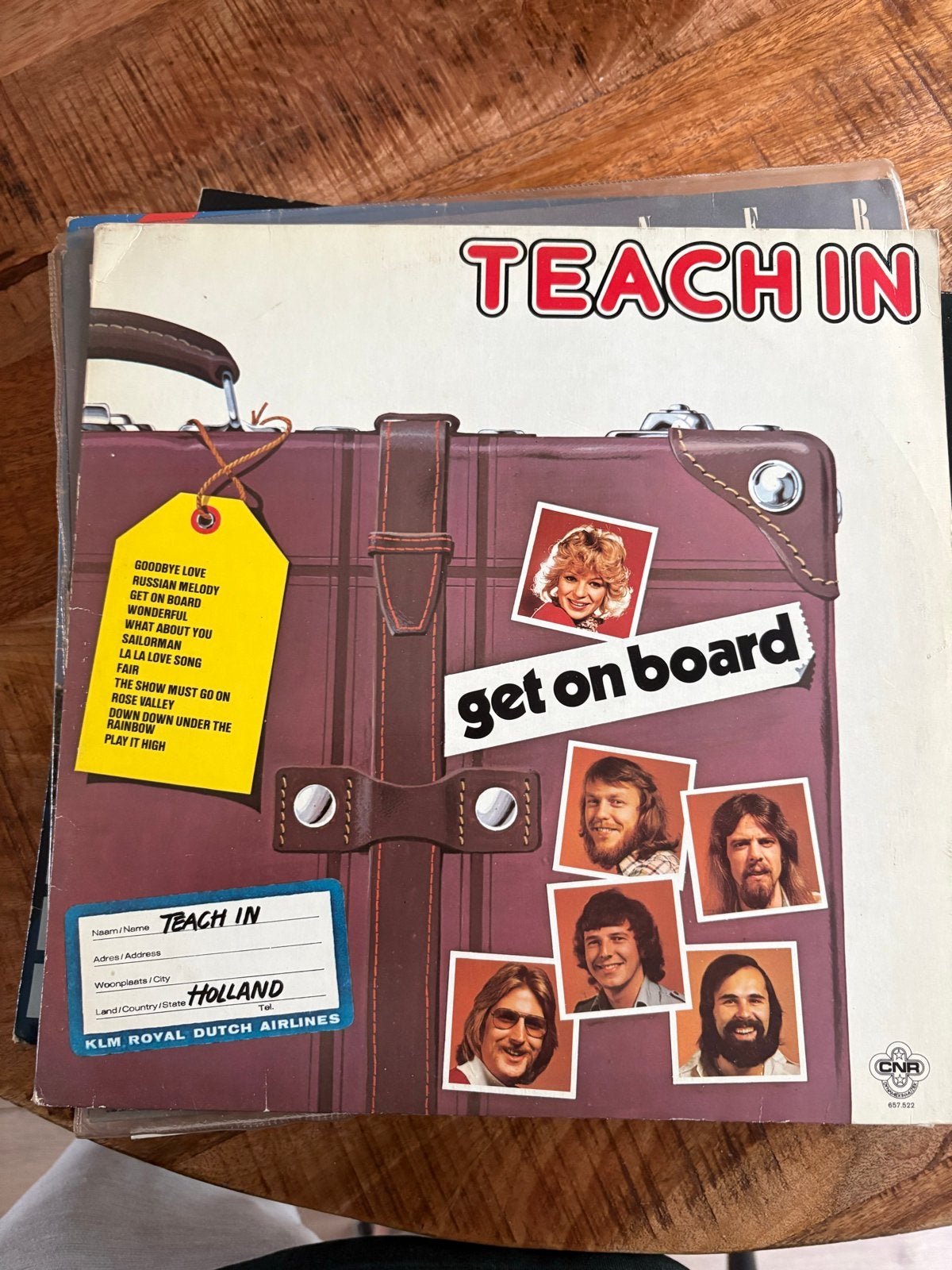 Teach-In - Get On Board (LP, Pop, 1975), Cd's en Dvd's, Vinyl | Overige Vinyl, Ophalen of Verzenden, Gebruikt