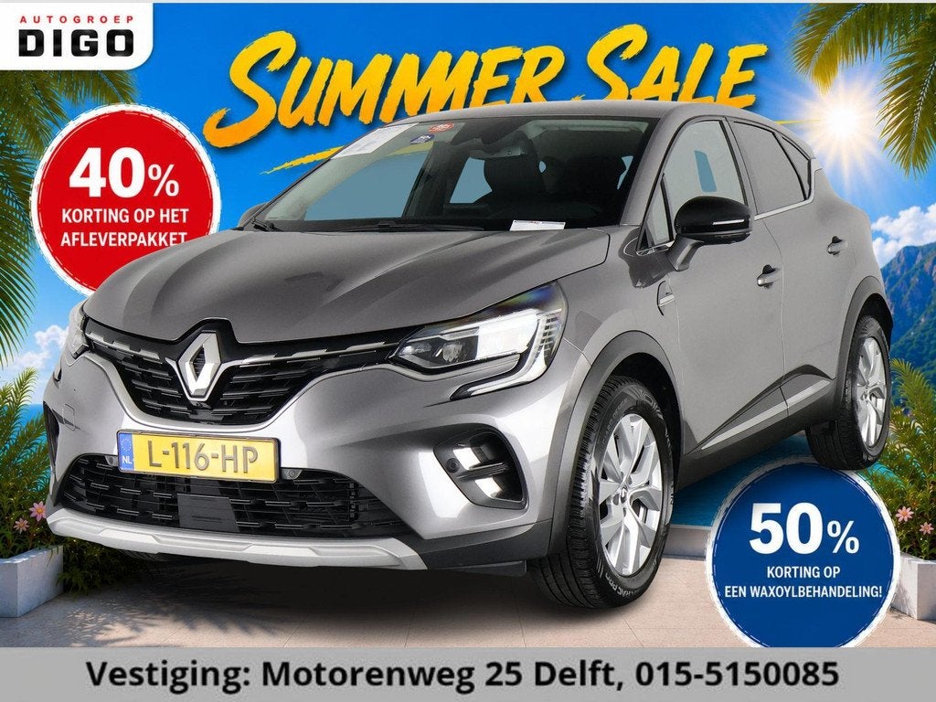 Renault Captur 1.0 TCe EDITION ONE . 1e EIG.GARANTIE 6-2031*, Auto's, Renault, Voorwielaandrijving, Gebruikt, Euro 6, 19 km/l