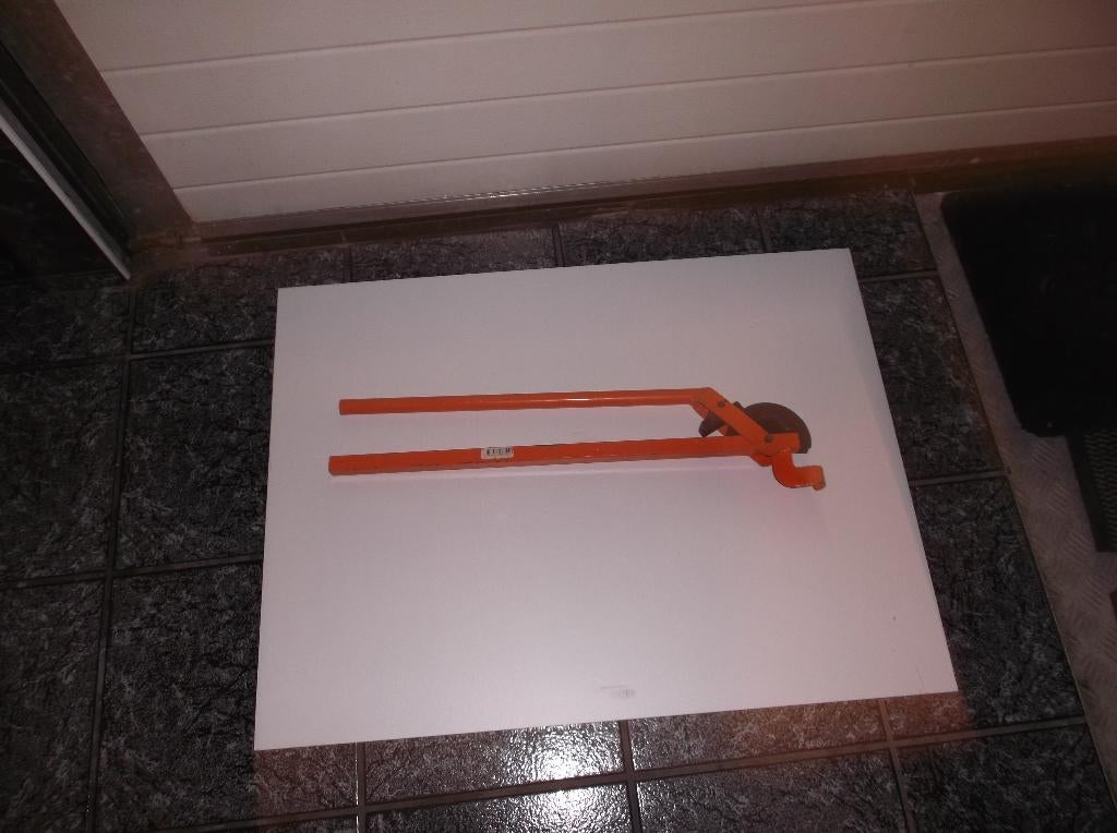 Buigijzer (pijpenbuiger), Ophalen, Gebruikt