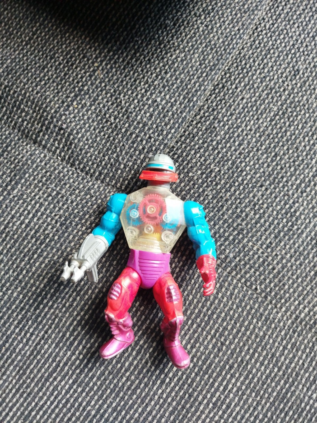 Vintage He-Man Roboto actiefiguur - Masters of the Universe, Verzamelen, Ophalen of Verzenden, Gebruikt