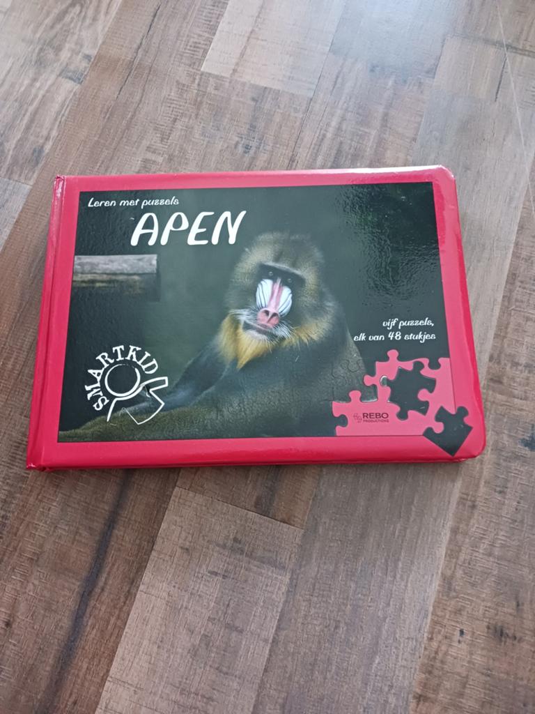 Leren met puzzels, Apen, apen puzzels, Ophalen of Verzenden, 500 t/m 1500 stukjes