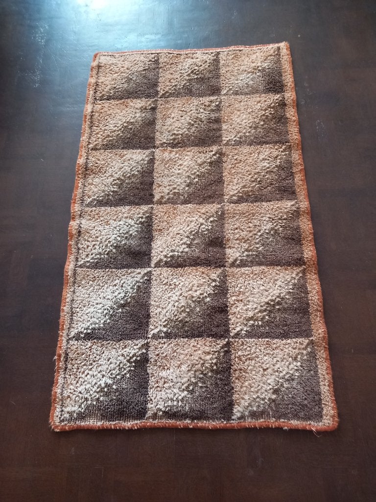 70s space age vloerkleed, vintage geometrisch design kleedje, Ophalen of Verzenden