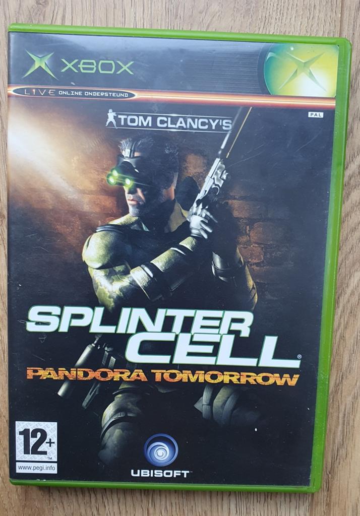 Xbox spel 'Splinter cell pandora tomorrow', incl hoes/boekje, Spelcomputers en Games, Games | Xbox Original, 1 speler, Ophalen of Verzenden