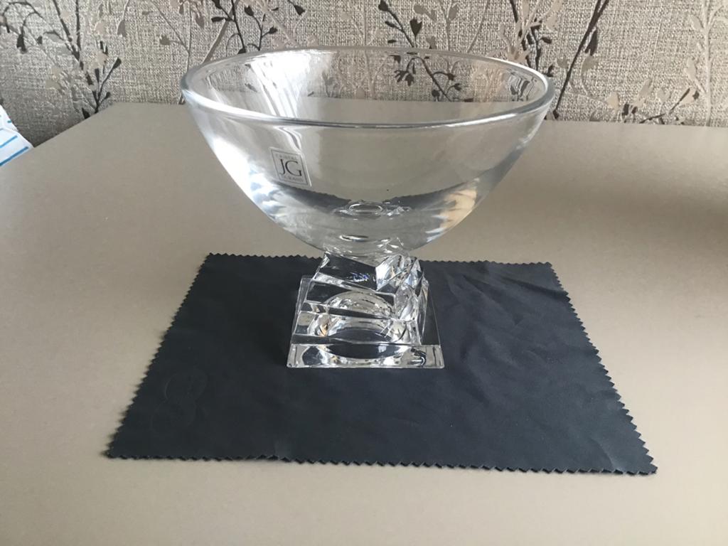 Prachtig schaaltje van jC Durand kristal, Ophalen of Verzenden