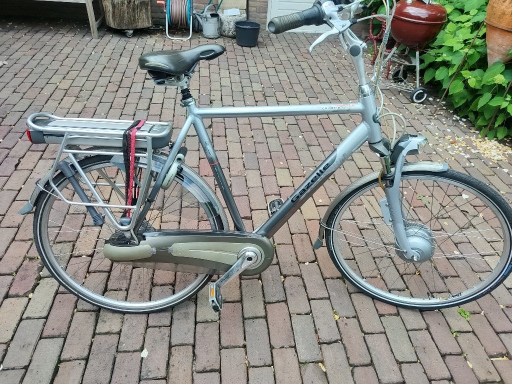 Gazelle Oranje E-BIKE Innergie Voorwiel motor H61 inch, Ophalen, Gebruikt, Versnellingen, 57 tot 61 cm