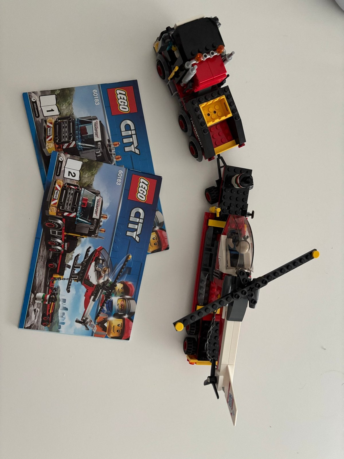 Lego City 60183 Zware Vrachttruck met Helikopter, Kinderen en Baby's, Speelgoed | Duplo en Lego, City, Lego, Ophalen of Verzenden