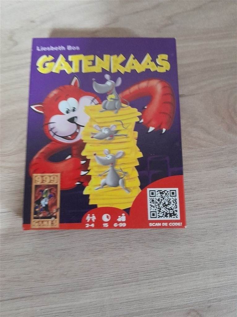 Gatenkaas - 999 games - s3271, Verzenden, Zo goed als nieuw