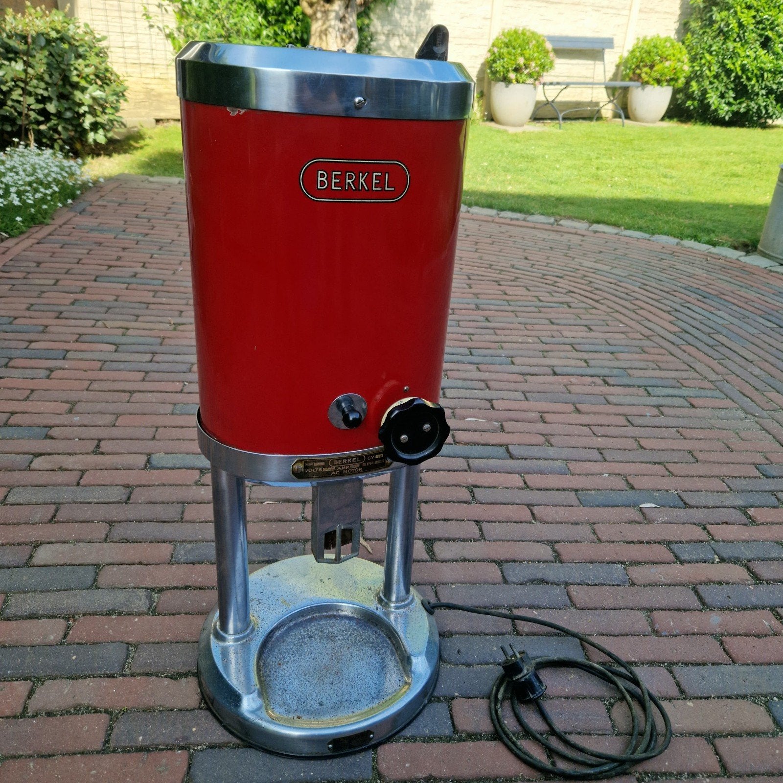 Vintage Berkel koffiemolen, Ophalen