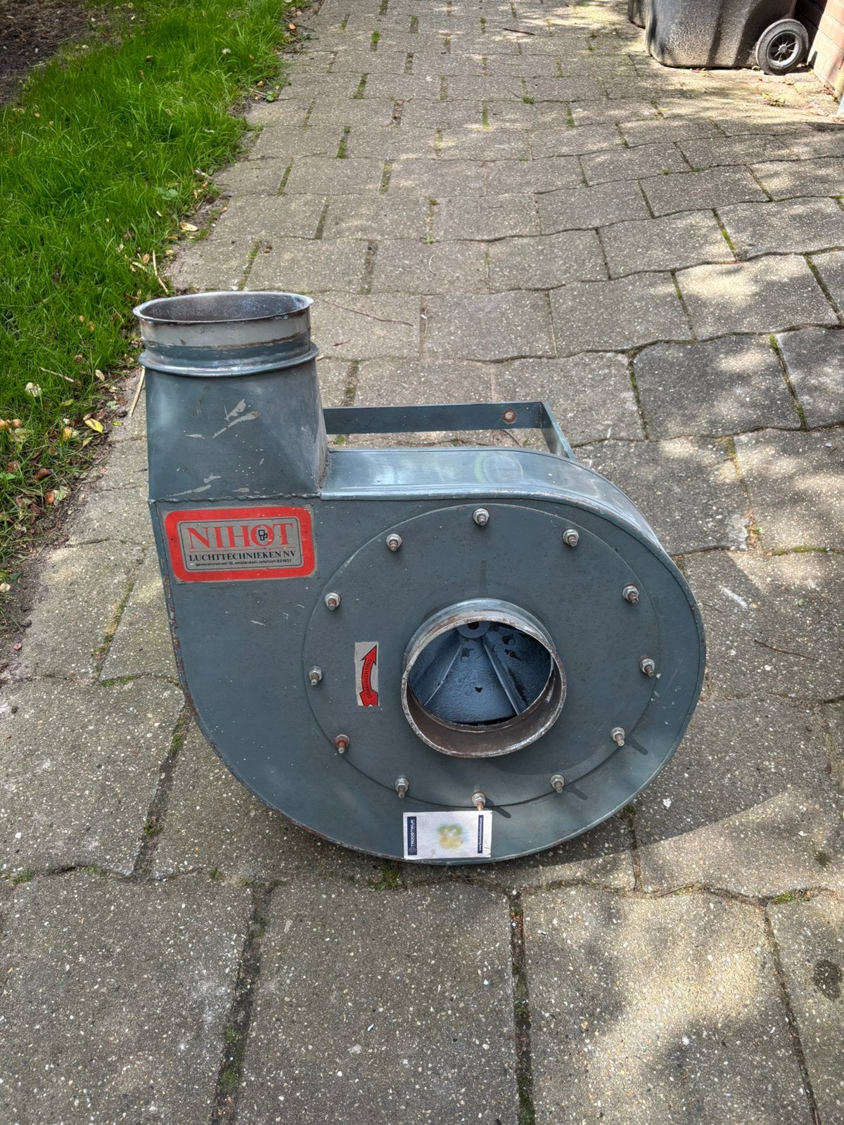 Zware 380 volt afzuiger, Ophalen, Gebruikt, Afzuiger