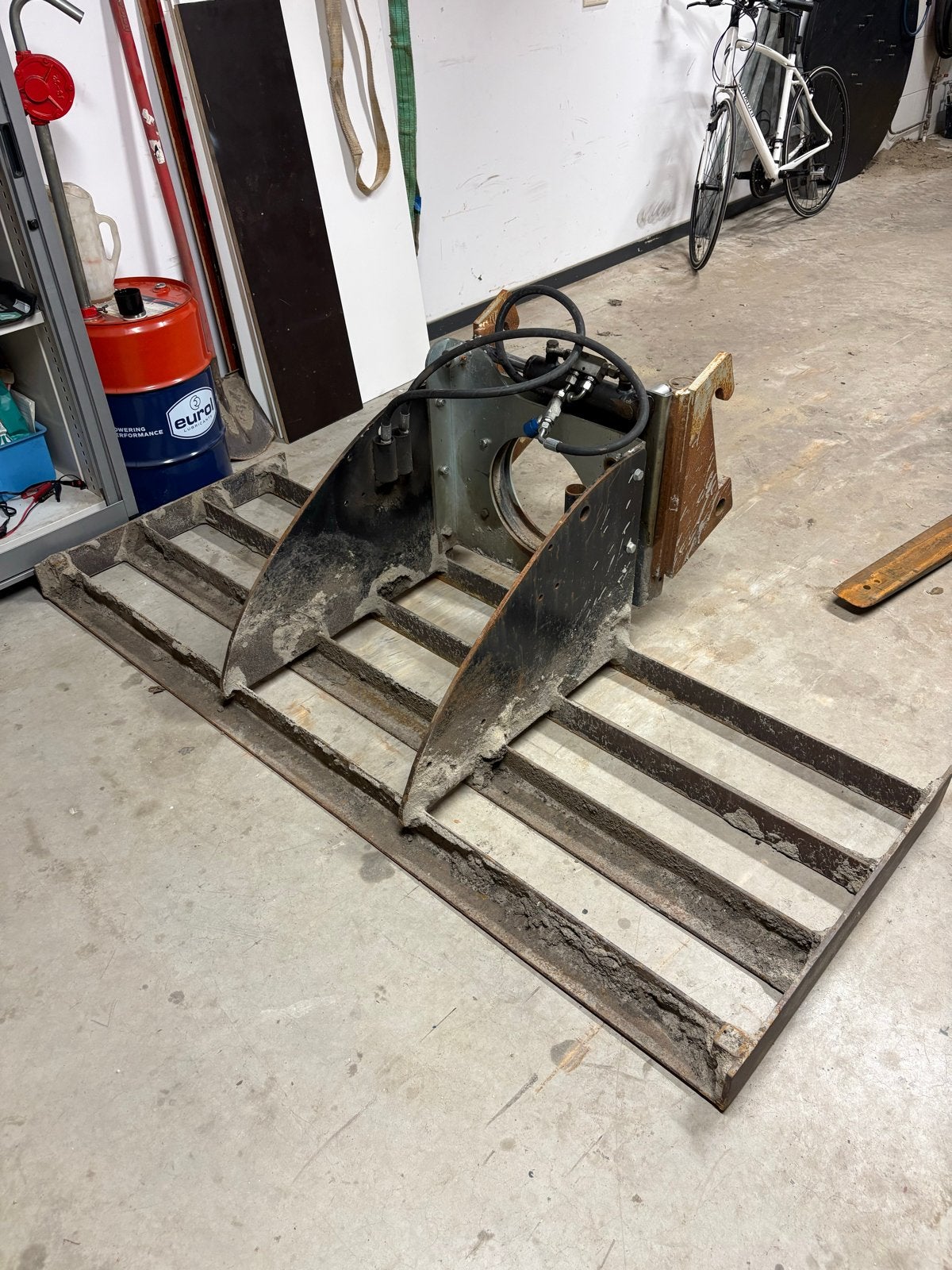 Hydraulisch kantelbaar vlakraam voor Giant shovel, Ophalen, Wiellader of Shovel