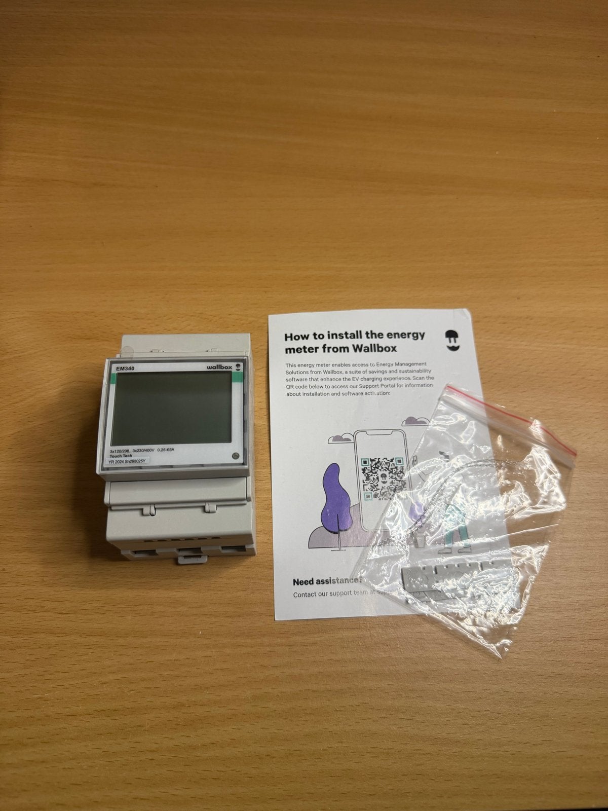 Wallbox Power Boost energiemeter EM340 3-fase 65A, Ophalen of Verzenden