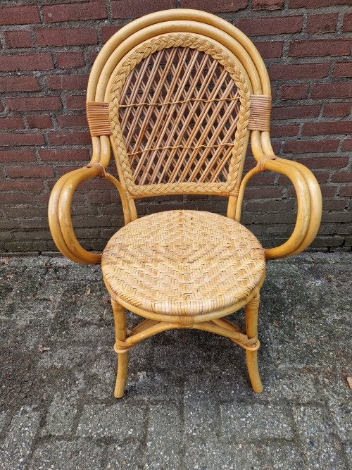 manou boho stoel rotan stoel, Ophalen of Verzenden
