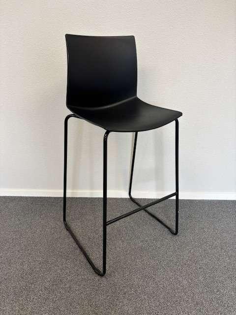 Barkrukken Kanvas, zwarte kuip met zwart frame 2x voorradig, Niet ingevuld, Gebruikt, Niet ingevuld, Ophalen of Verzenden