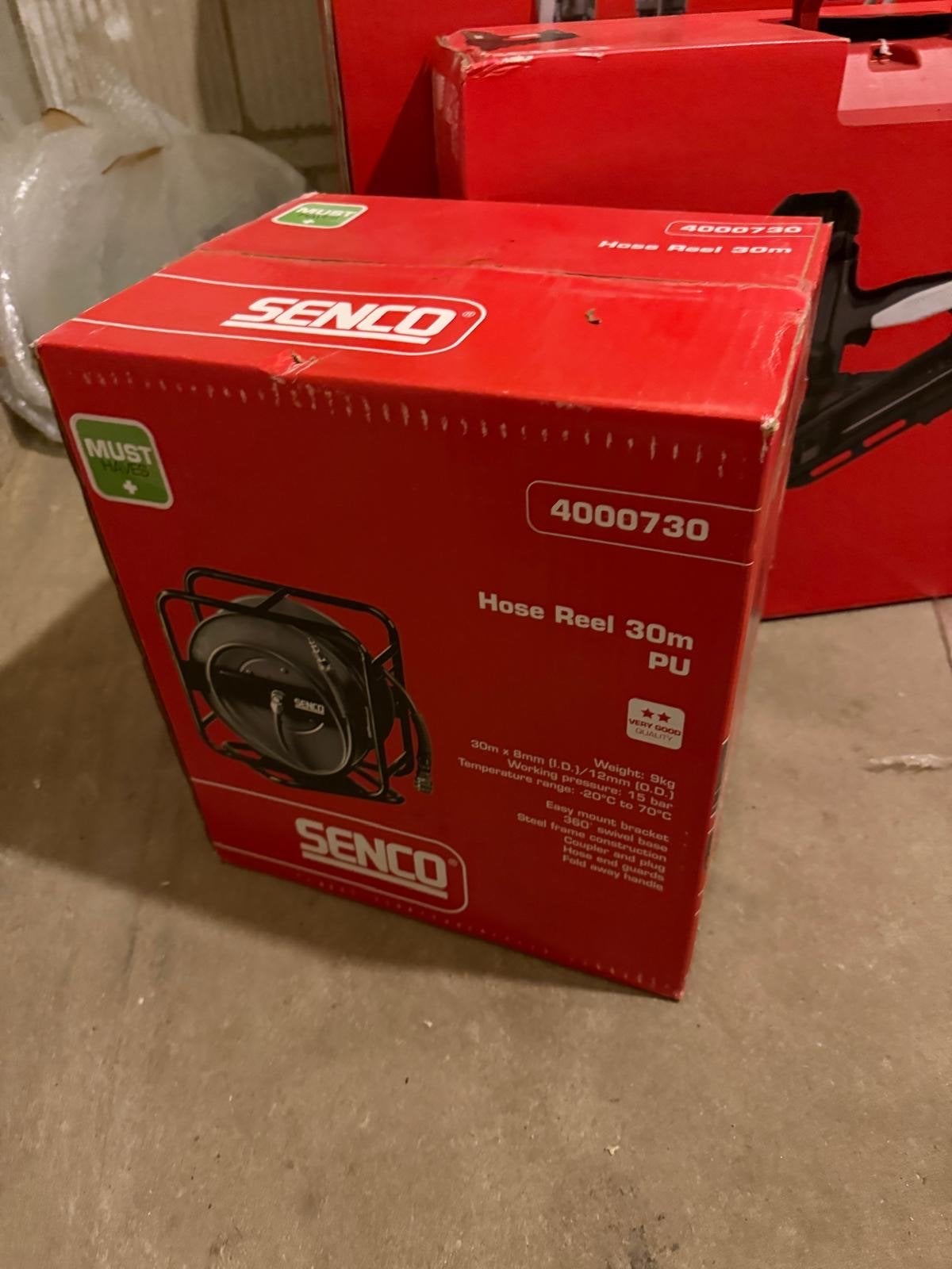 Senco luchtslanghaspel NIEUW, Doe-het-zelf en Verbouw, Ophalen