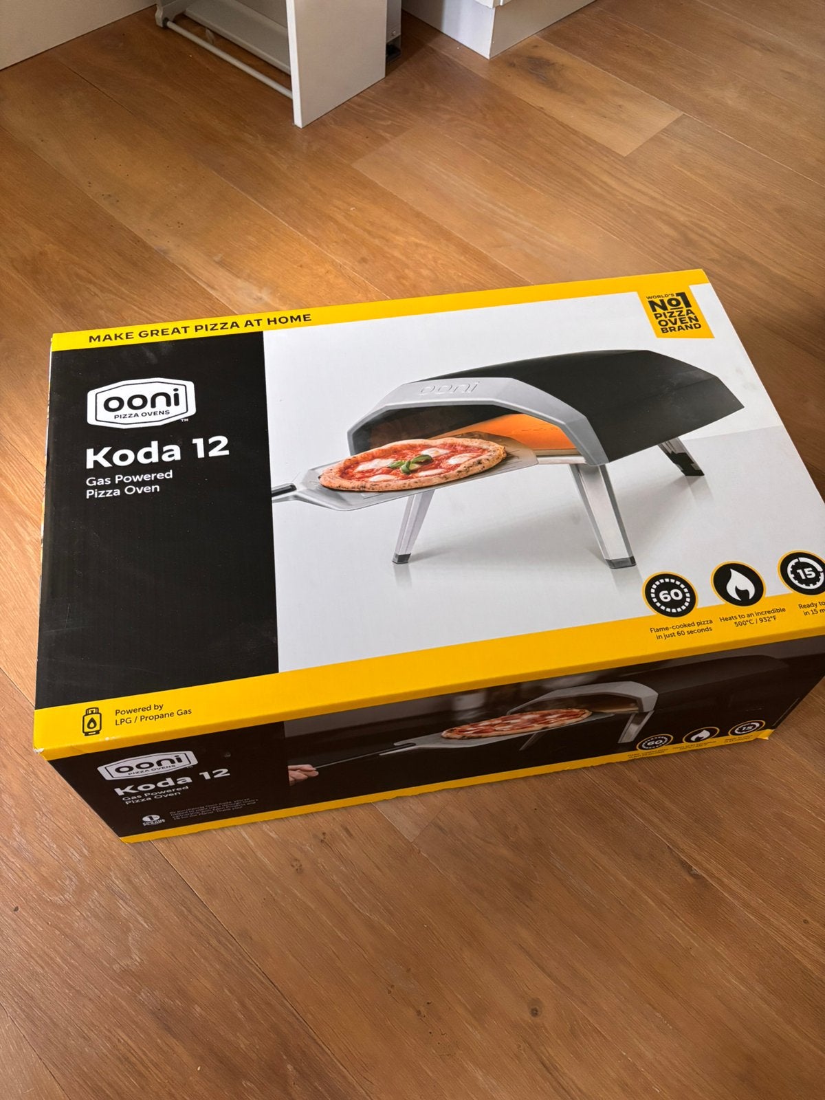 Ooni Koda 12 pizzaoven – zo goed als nieuw + gasfles, Tuin en Terras, Pizzaovens, Ophalen, Zo goed als nieuw