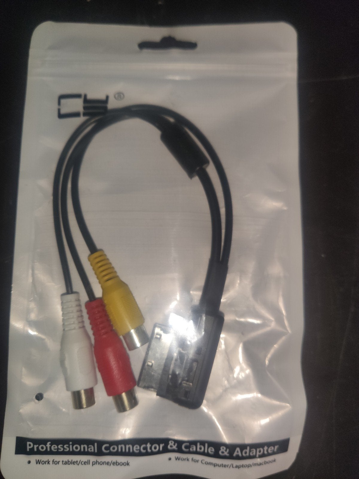 AMI/MMI naar 3 RCA (tulp), Ophalen of Verzenden