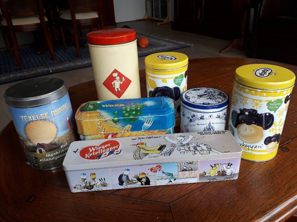 Collectie oude blikken, Ophalen, Gebruikt, Overige