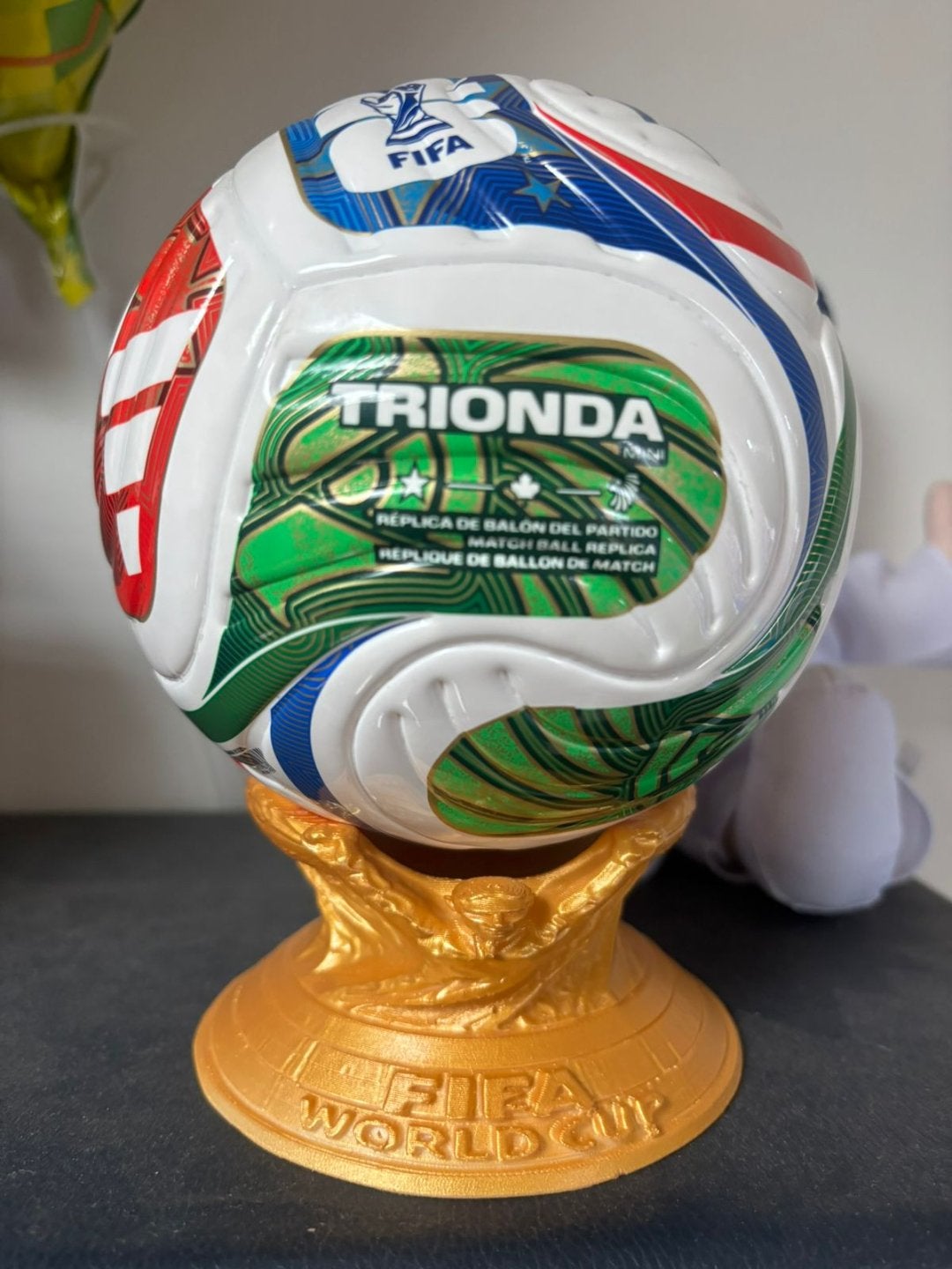 WK Bal Standaard - FIFA World Cup Replica, Ophalen of Verzenden, Gebruikt, Bal