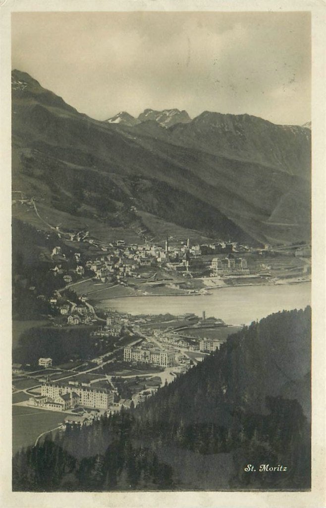 701-440-021 St Moritz, Verzenden, Voor 1920, Overig Europa