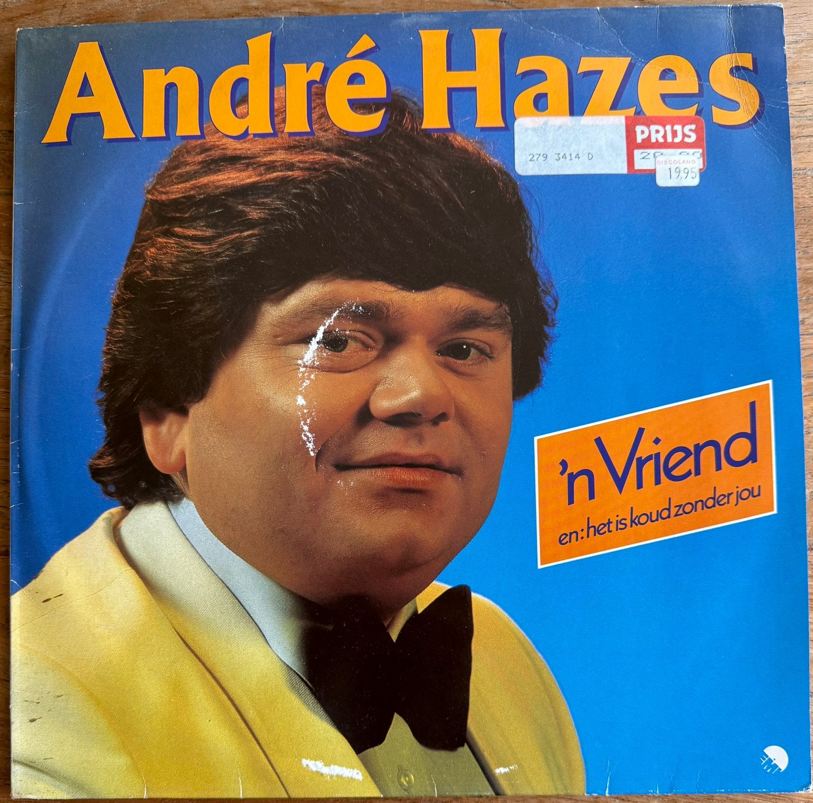 André Hazes - ‘n Vriend LP, LP, Gebruikt, Originele persing, Ophalen of Verzenden