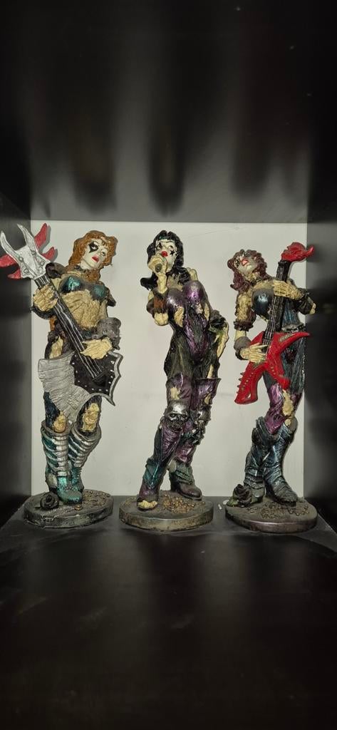 Rockchicks Beeldjes - Set van 3, Ophalen of Verzenden, Gebruikt, Mens