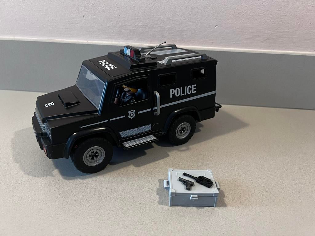 Playmobil City Action 5974 - Politie auto SWAT / ME busje, Kinderen en Baby's, Speelgoed | Playmobil, Ophalen of Verzenden, Gebruikt
