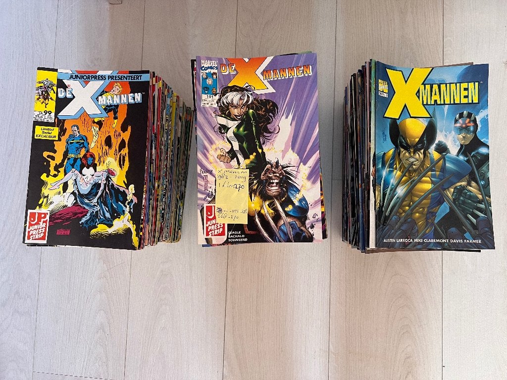 X mannen comics serie 1982-2009 bijna compleet, Boeken, Strips | Comics, Zo goed als nieuw, Complete serie of reeks, Europa, Ophalen of Verzenden
