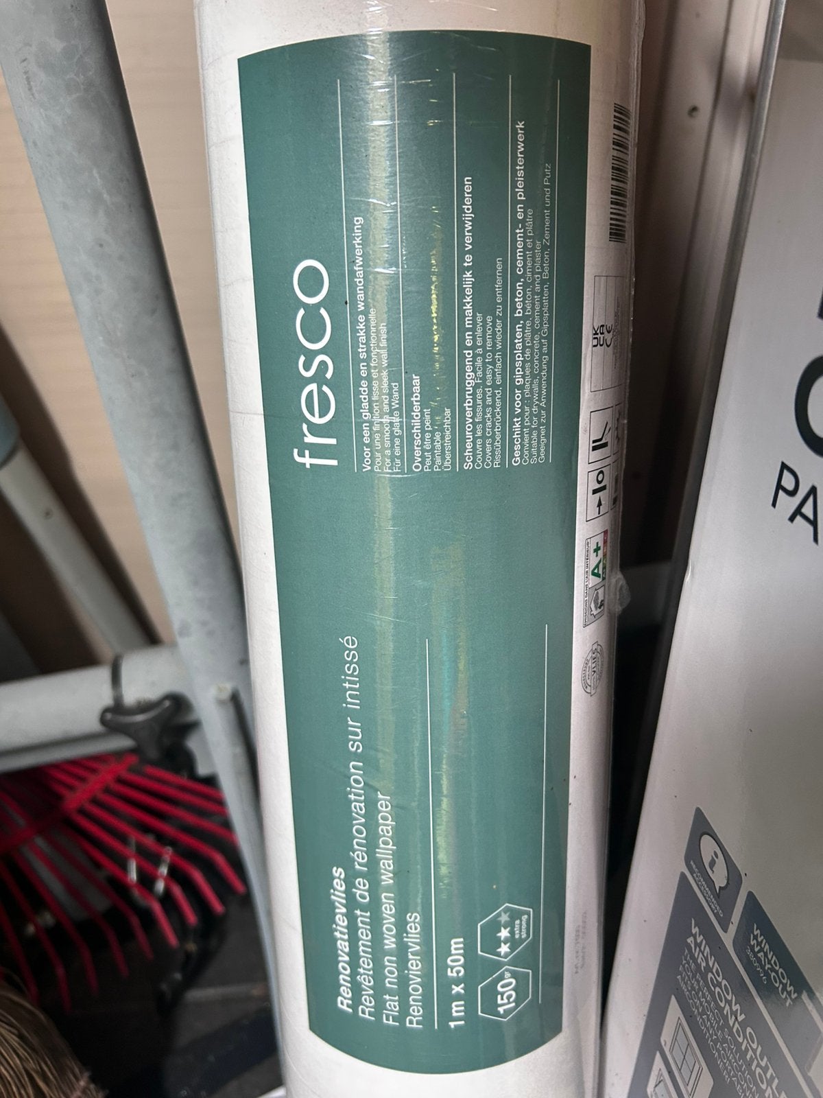 Fresco Renovatievlies 150 g/m² – 1 x 50 m – Nieuw, Ophalen, Nieuw