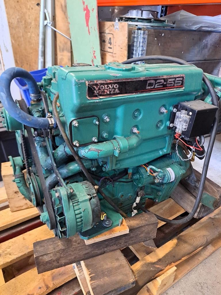 Volvo penta D2 55  inboord diesel motor, Watersport en Boten, Buiten- en Binnenboordmotoren, Ophalen, Binnenboordmotor, Viertaktmotor