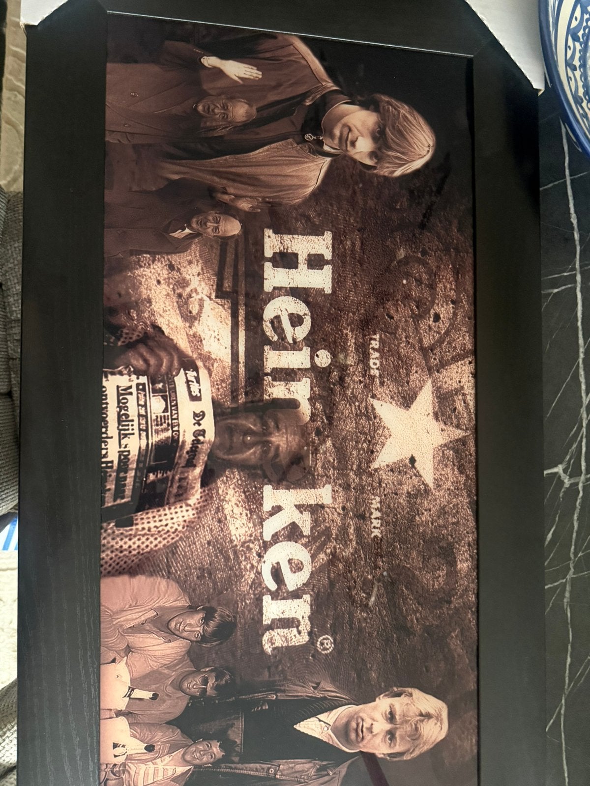 Schilderij heineken, Antiek en Kunst, Ophalen of Verzenden