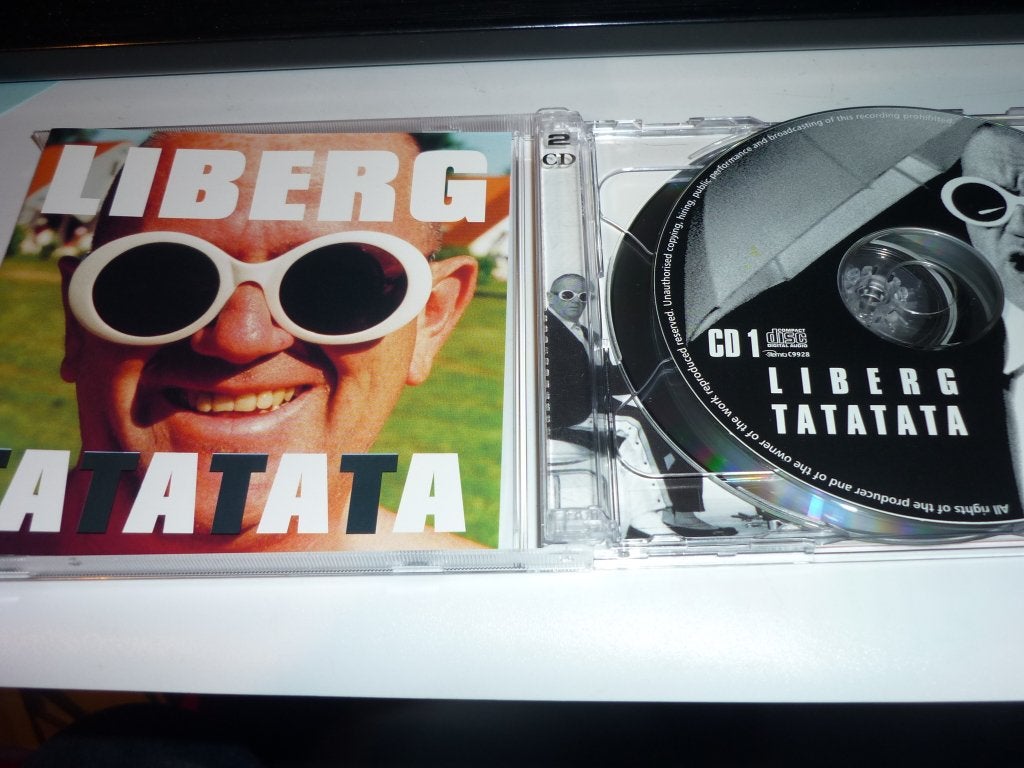 Hans Liberg de dubbel cd tatatata, Cd's en Dvd's, Verzenden, Zo goed als nieuw