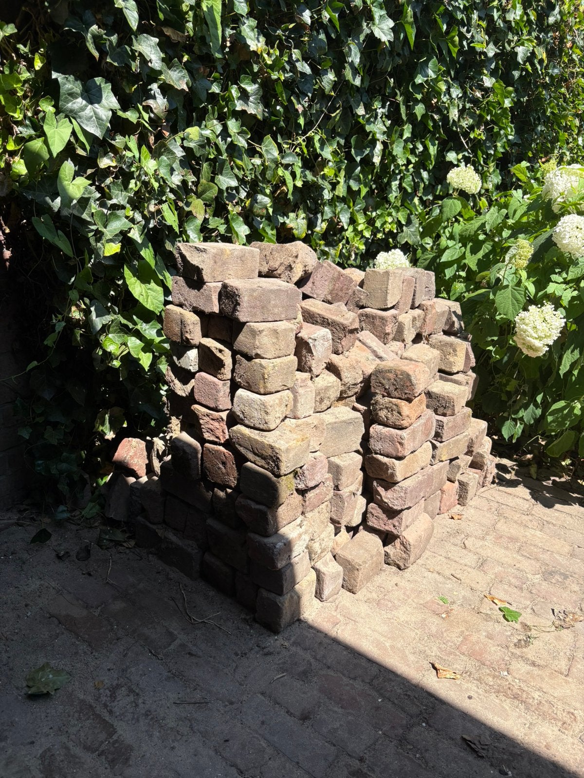 Gratis oude klinkers!, Ophalen, Gebruikt, Beton, Klinkers