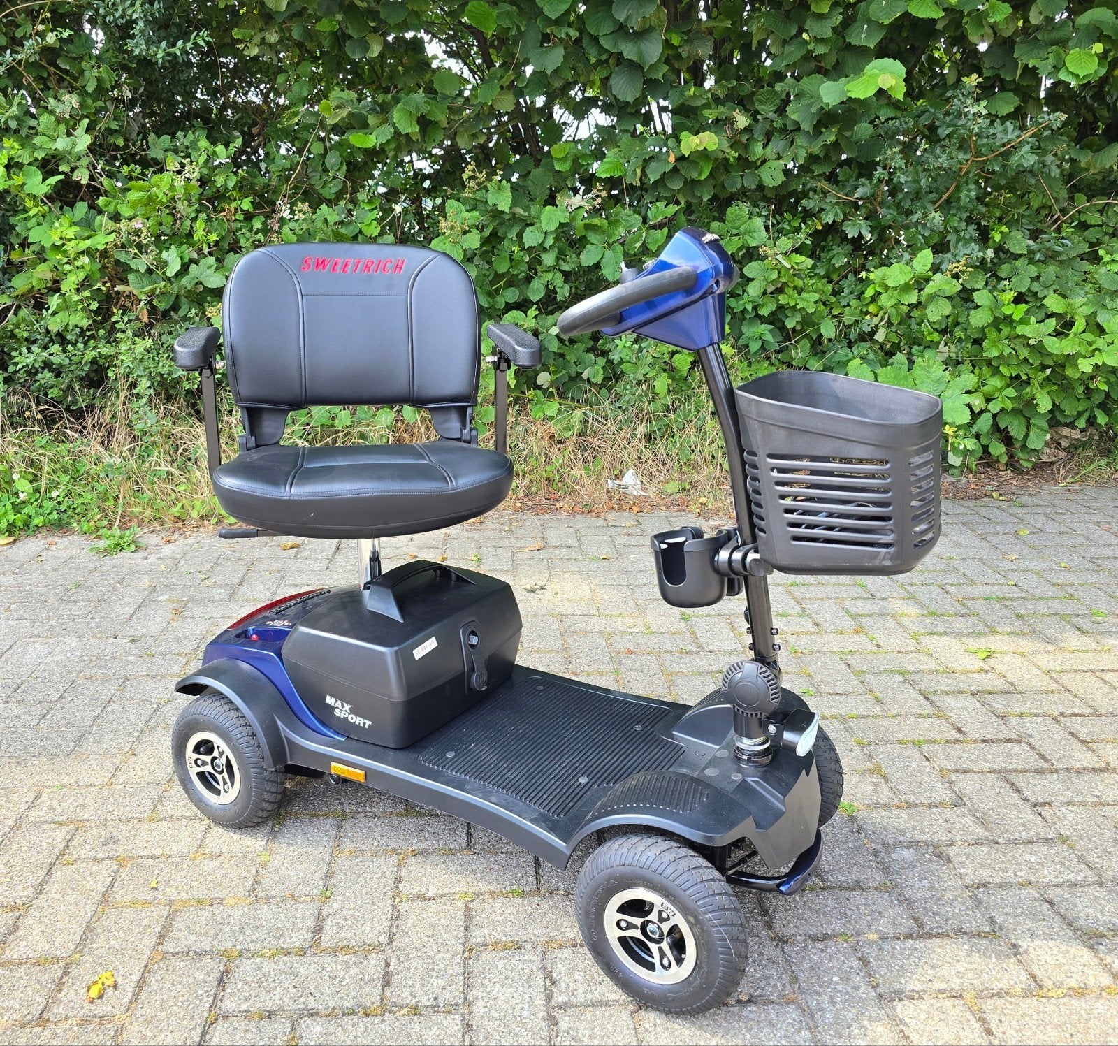 NIEUW! Sweetrich demontabele scootmobiel | rood of blauw, Diversen, Brommobielen en Scootmobielen, Overige merken, 10 km/u of minder