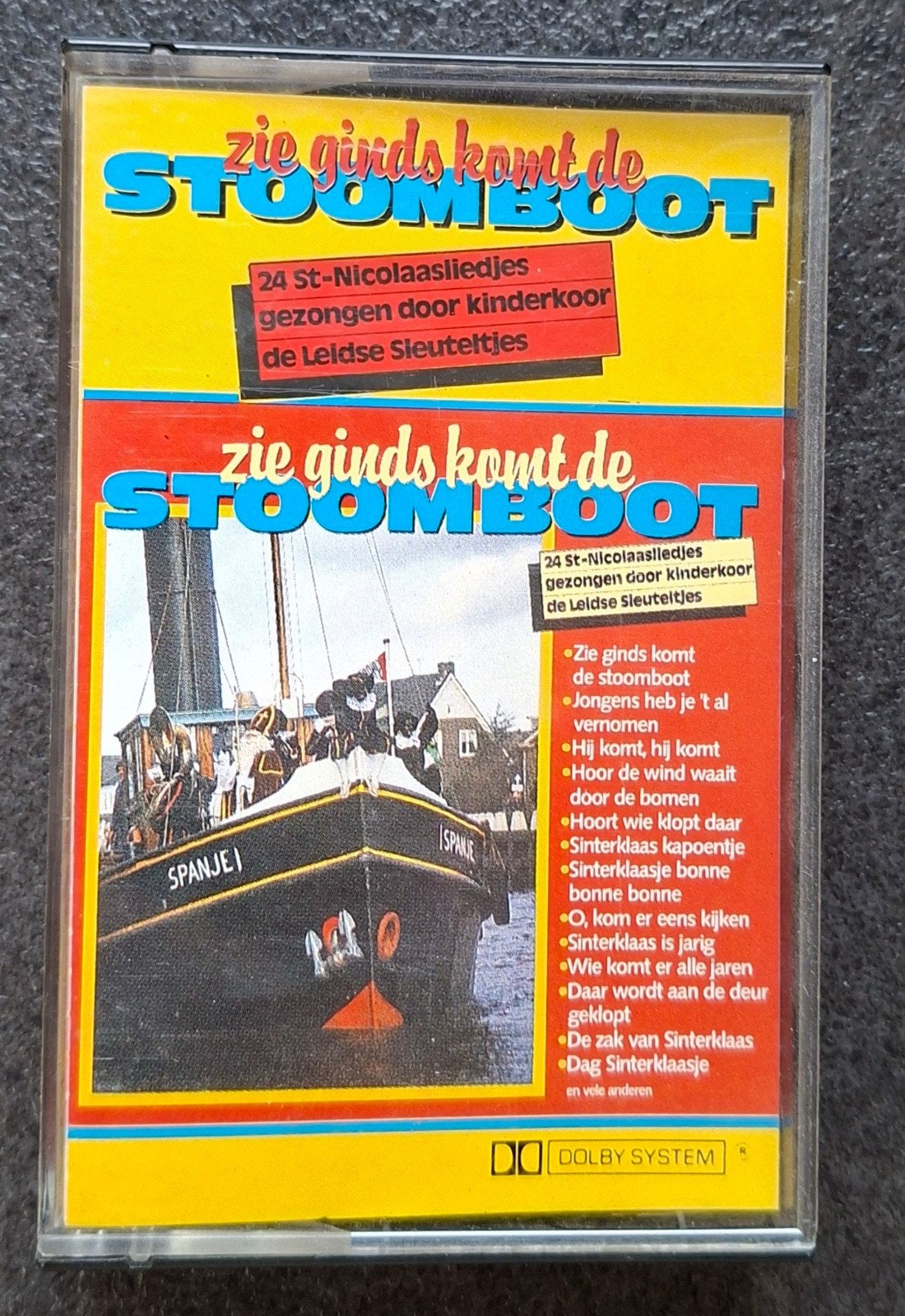 Cassettebandje Zie ginds komt de stoomboot, Ophalen of Verzenden