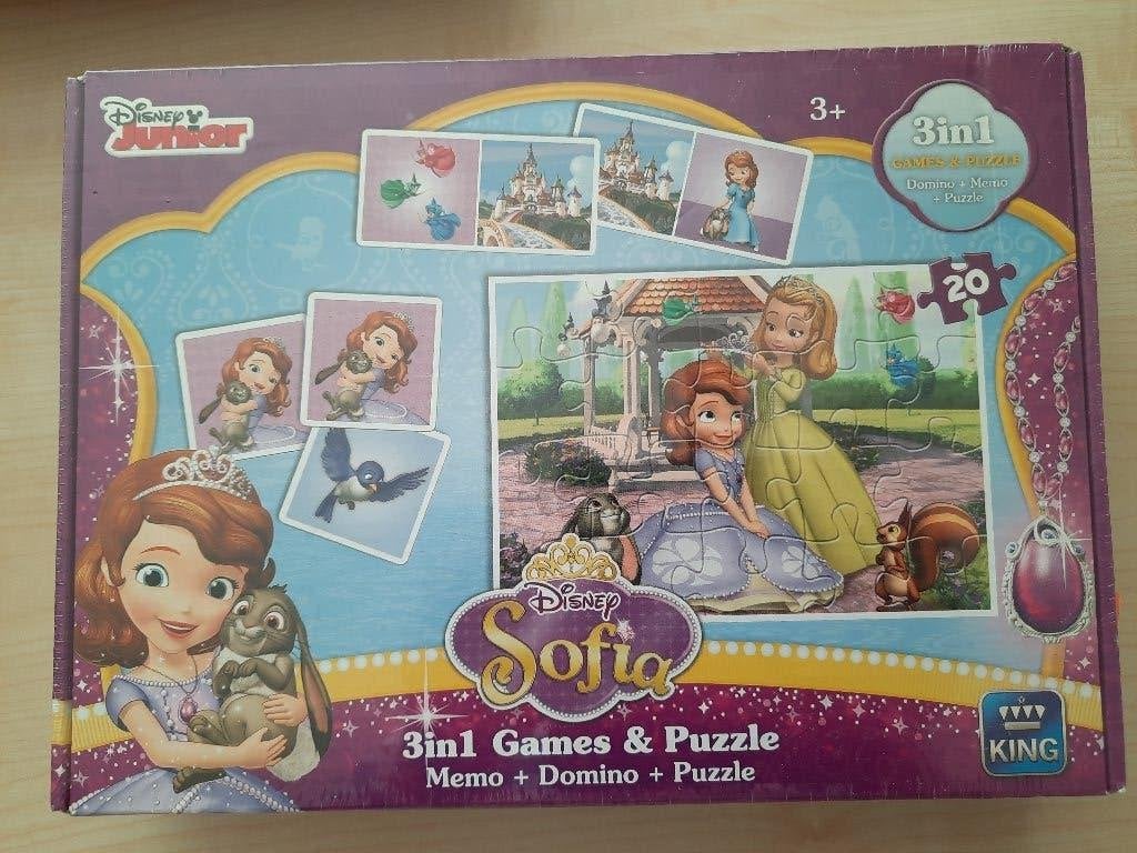 puzzel en 3 in een spel, Ophalen of Verzenden, Meer dan 50 stukjes, Nieuw, 2 tot 4 jaar