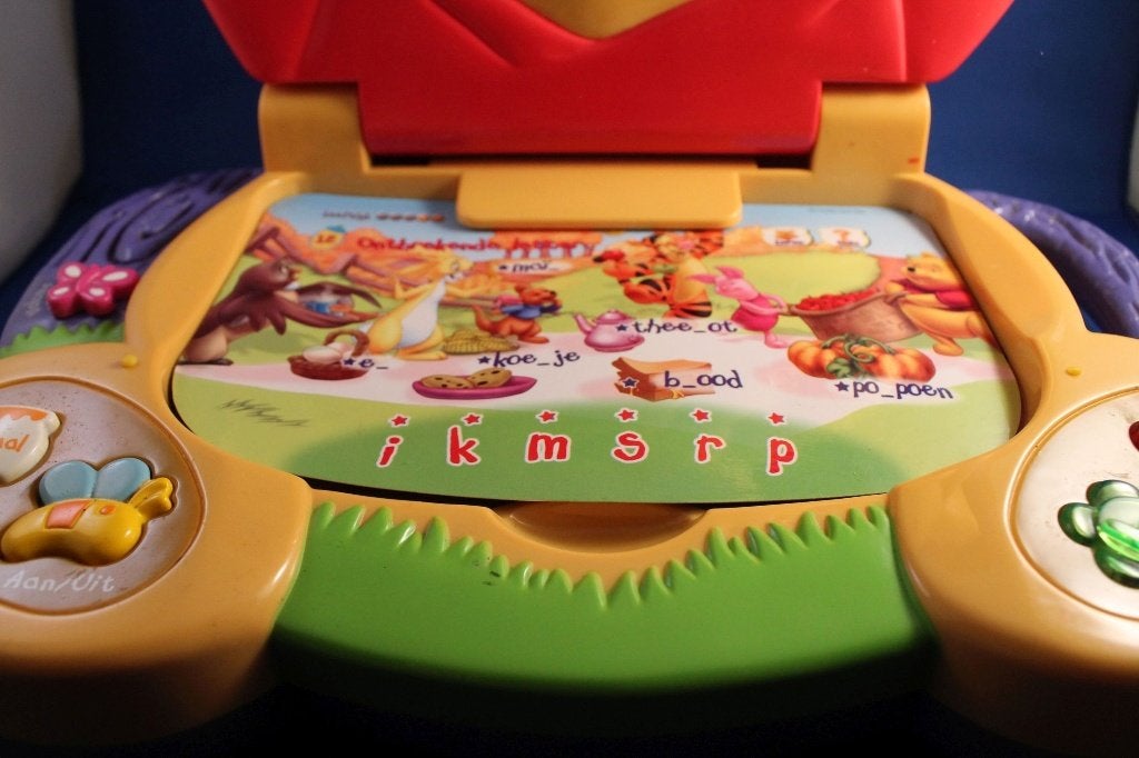 Vtech Interactieve Computer Laptop Winnie de Poeh. K4, Tweedehands verkoop, Tweedehands verkoop, Gebruikt, Loopfiets