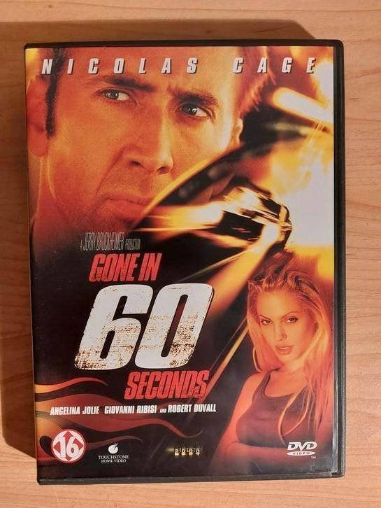 Gone in 60 Seconds - Nicolas Cage, Cd's en Dvd's, Alle leeftijden, Ophalen of Verzenden, Zo goed als nieuw