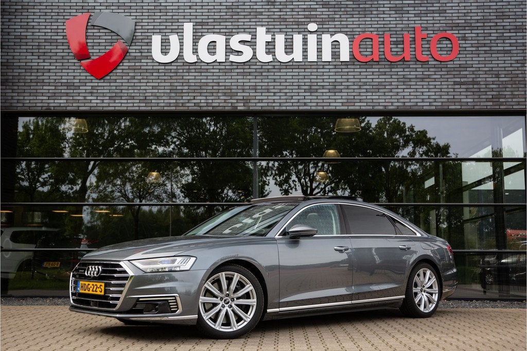 Audi A8 60 TFSI e quattro Lang Pro Line Plus , SoH 94%, Pano, Auto's, Audi, Bedrijf, Te koop, A8, 360° camera, 4x4, ABS, Achteruitrijcamera