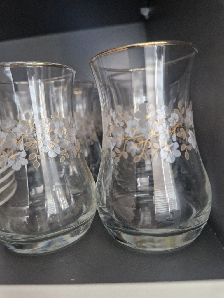 Turkse thee glazen, Ophalen, Glas of Glazen, Gebruikt, Glas