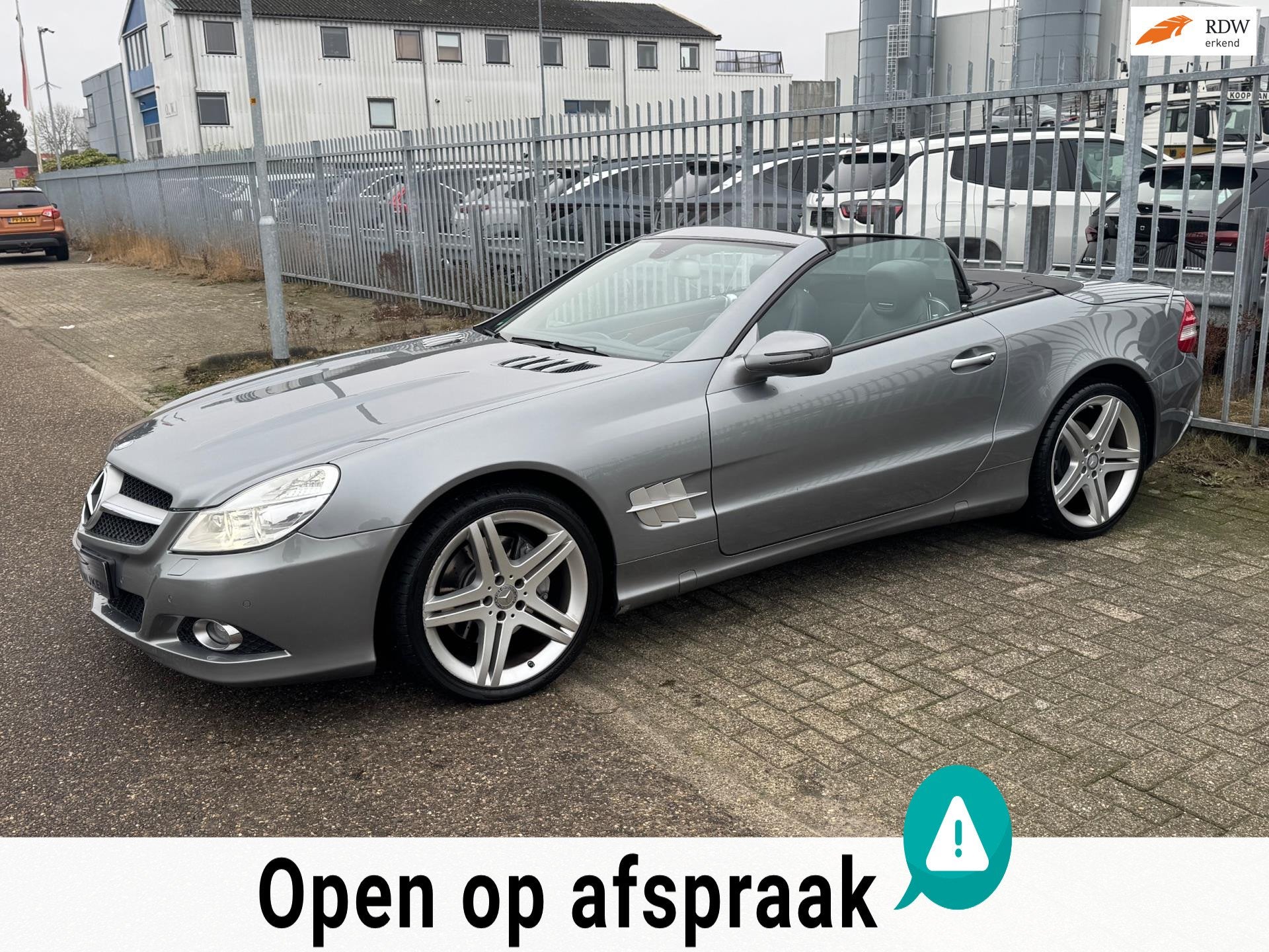 Mercedes-Benz SL-klasse 350 315PK Facelift Harman Kardon Zee, Achterwielaandrijving, Gebruikt, Cabriolet, 316 pk