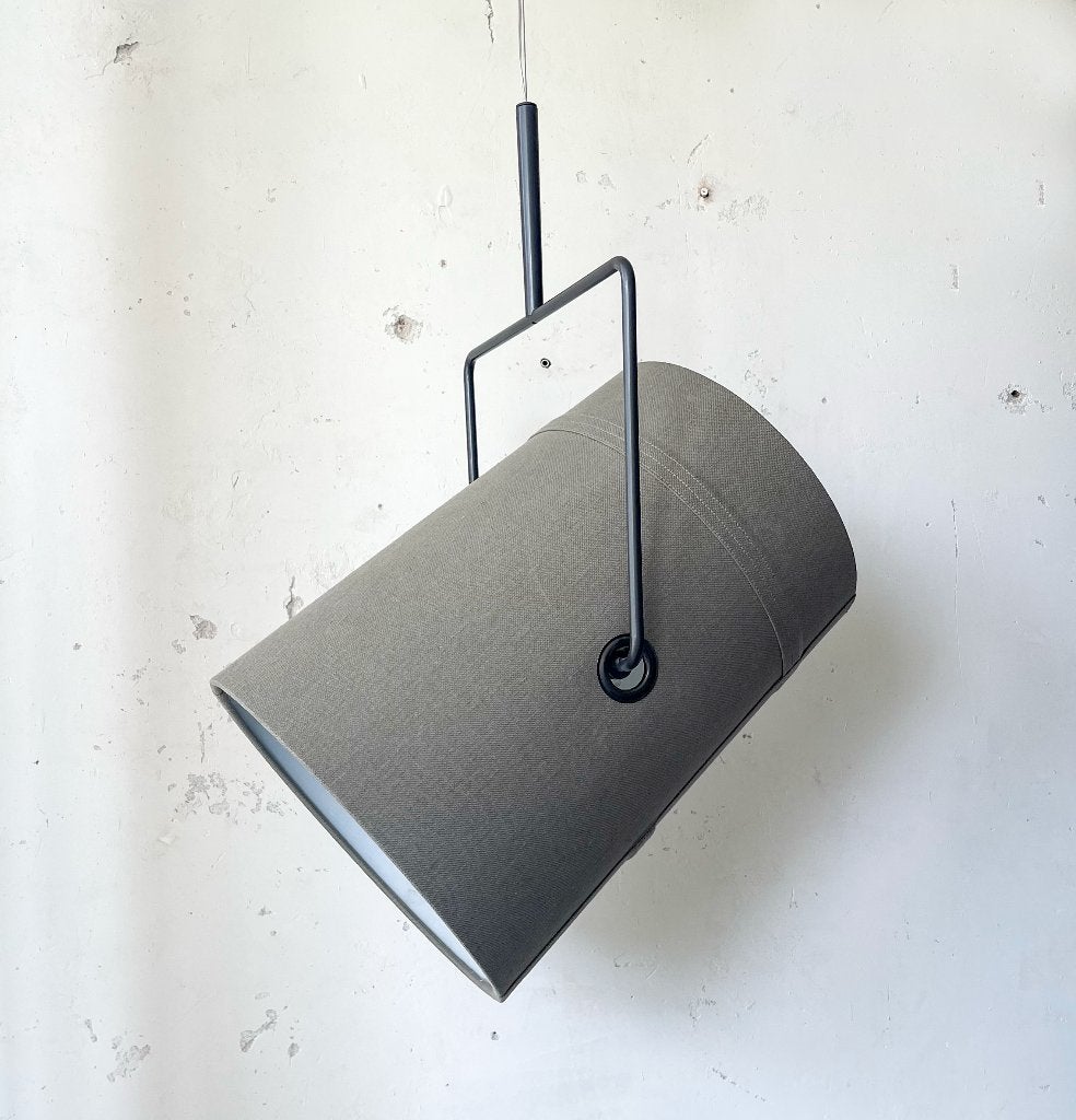 Foscarini Diesel Fork Hanglamp – L - Vergrijsd groen, Verzenden, Zo goed als nieuw, Metaal, Design - Industrieel - Scandinavisch