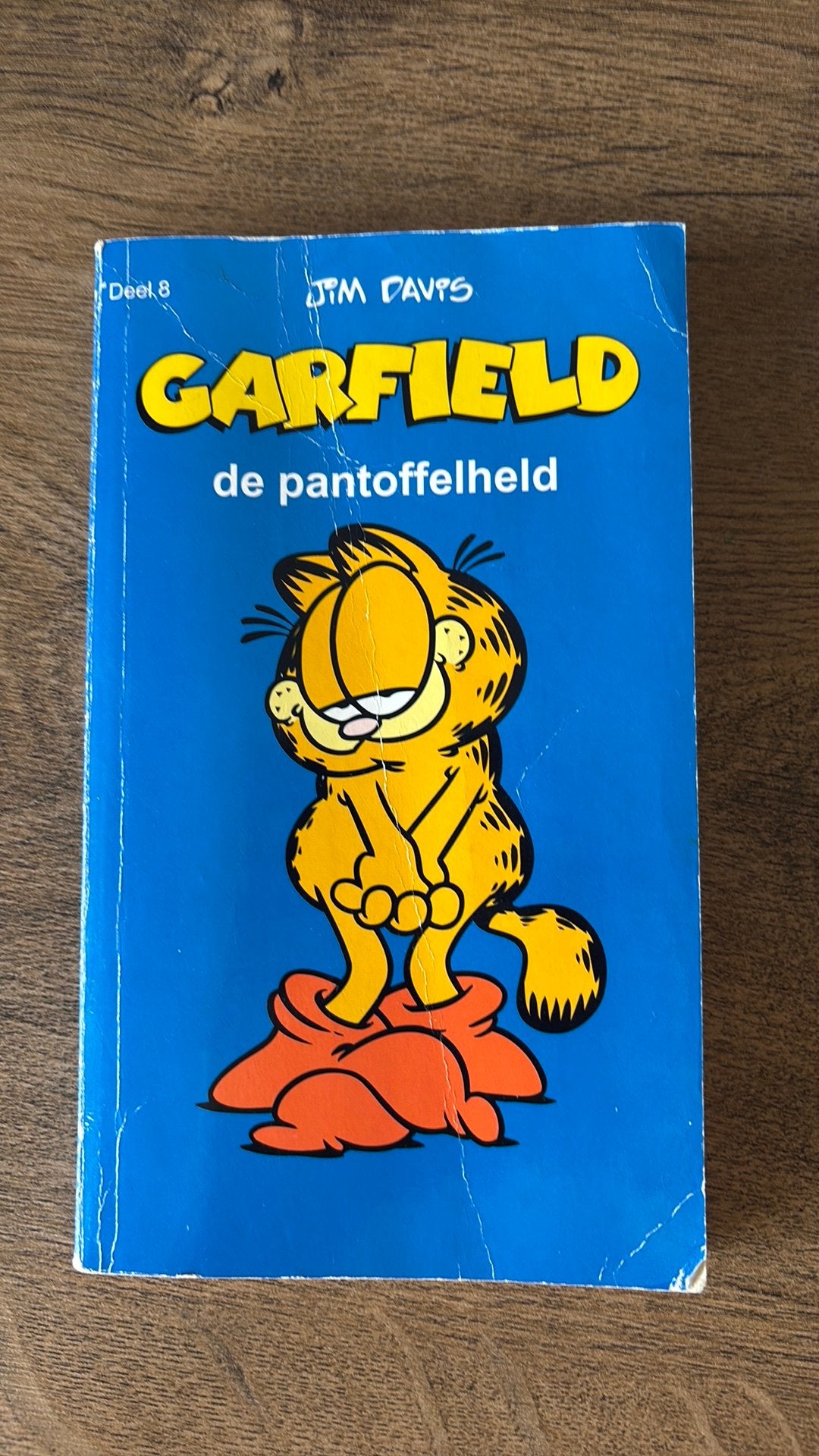 Garfield de pantoffelheld - Deel 8, Eén stripboek, Ophalen of Verzenden, Gelezen