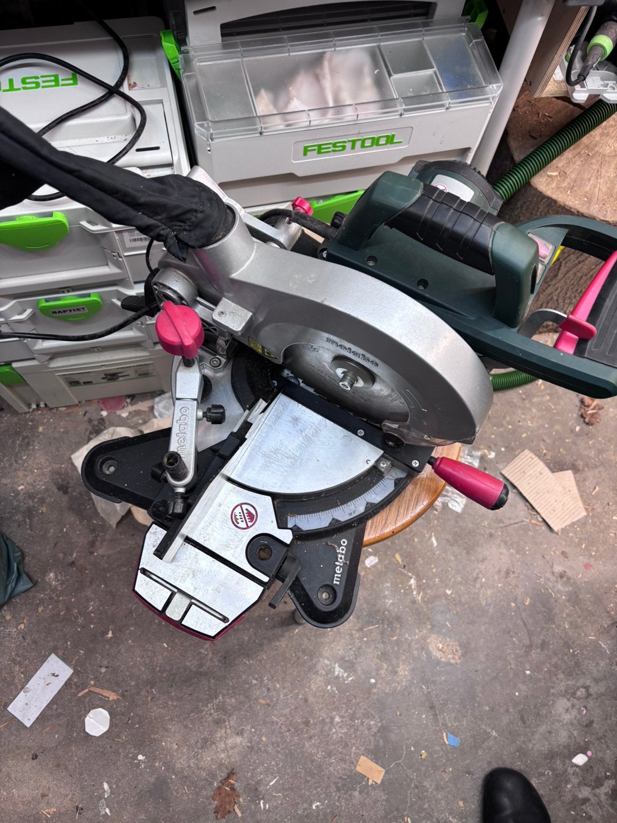 Metabo KS216M, Ophalen, Decoupeerzaag, Zo goed als nieuw, 30 tot 70 mm