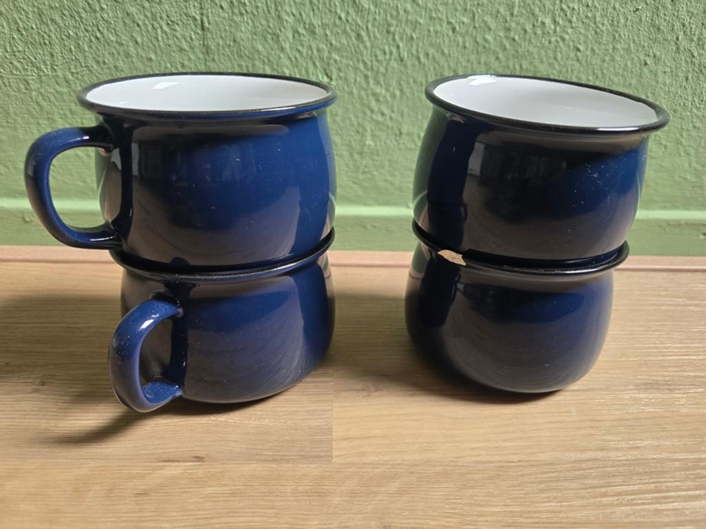 Aardewerk soepkommen - 4 stuks, Antiek en Kunst, Antiek | Schalen, Ophalen of Verzenden