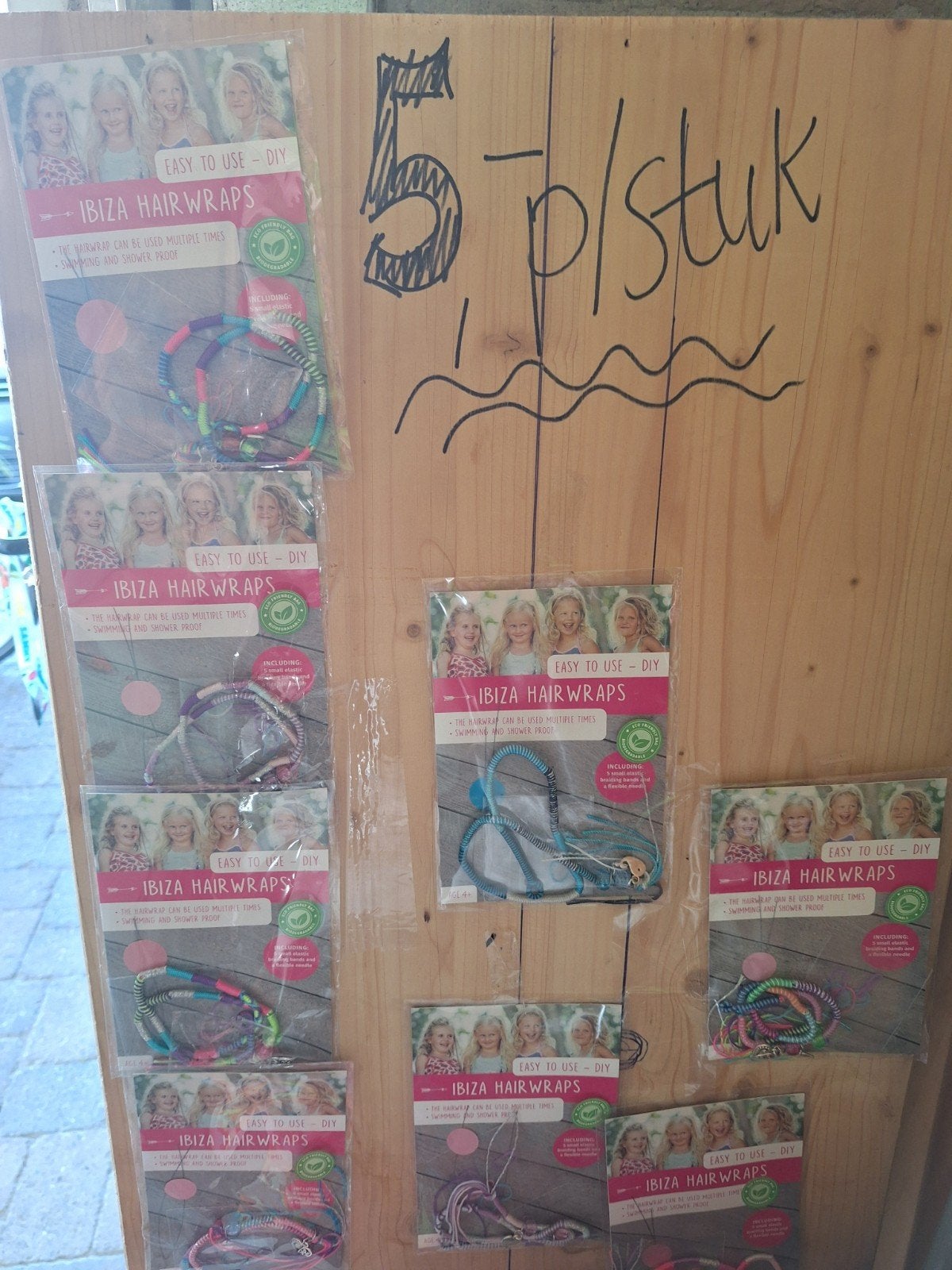 Ibiza hairwrap, Ophalen, Overige kleuren, Gehele gezicht, Nieuw