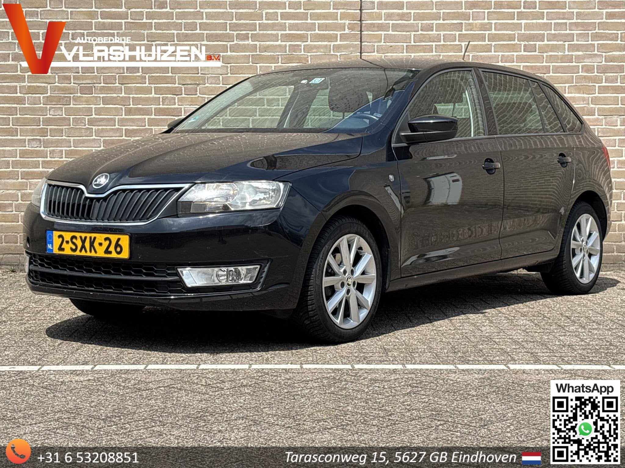 Skoda Rapid Spaceback 1.2 TSI Greentech Ambition Businesslin, Auto's, Voorwielaandrijving, Euro 5, Gebruikt, Zwart