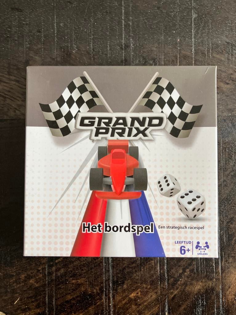 Grand Prix Het Bordspel - Strategisch Racespel, Een of twee spelers, Ophalen of Verzenden, Zo goed als nieuw