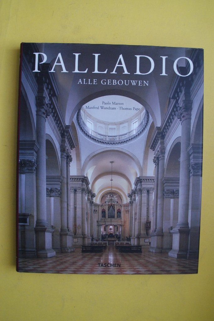 Palladio: Alle Gebouwen - Architectuur Boek, Boeken, Architecten, Nieuw, Paolo Marton, Manfred Wundram, Thomas Pape, Ophalen of Verzenden